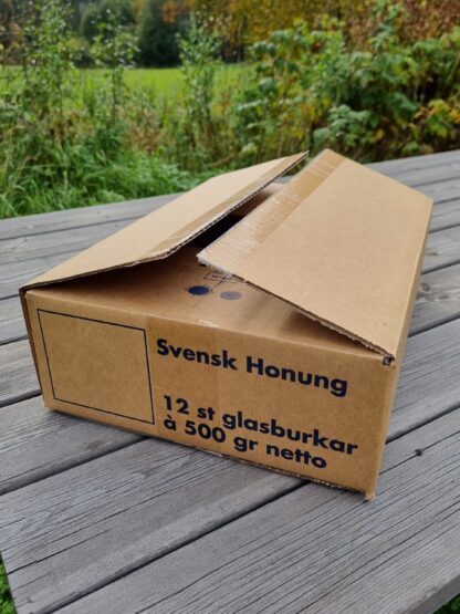 Kartong till 500 g glasburkar (st)