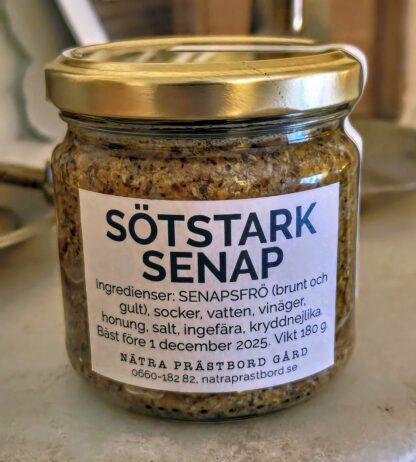 Sötstark senap 180 g